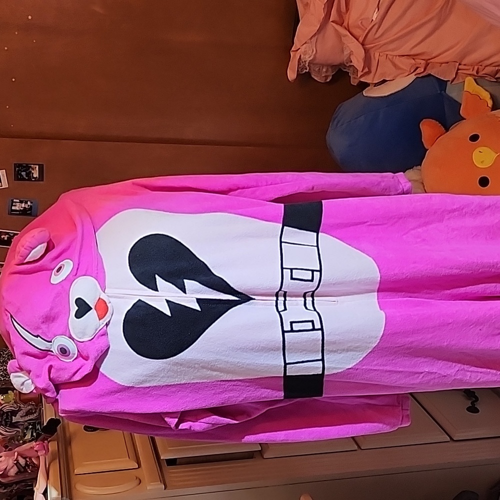 Gently used fortnite cuddle squad onesie